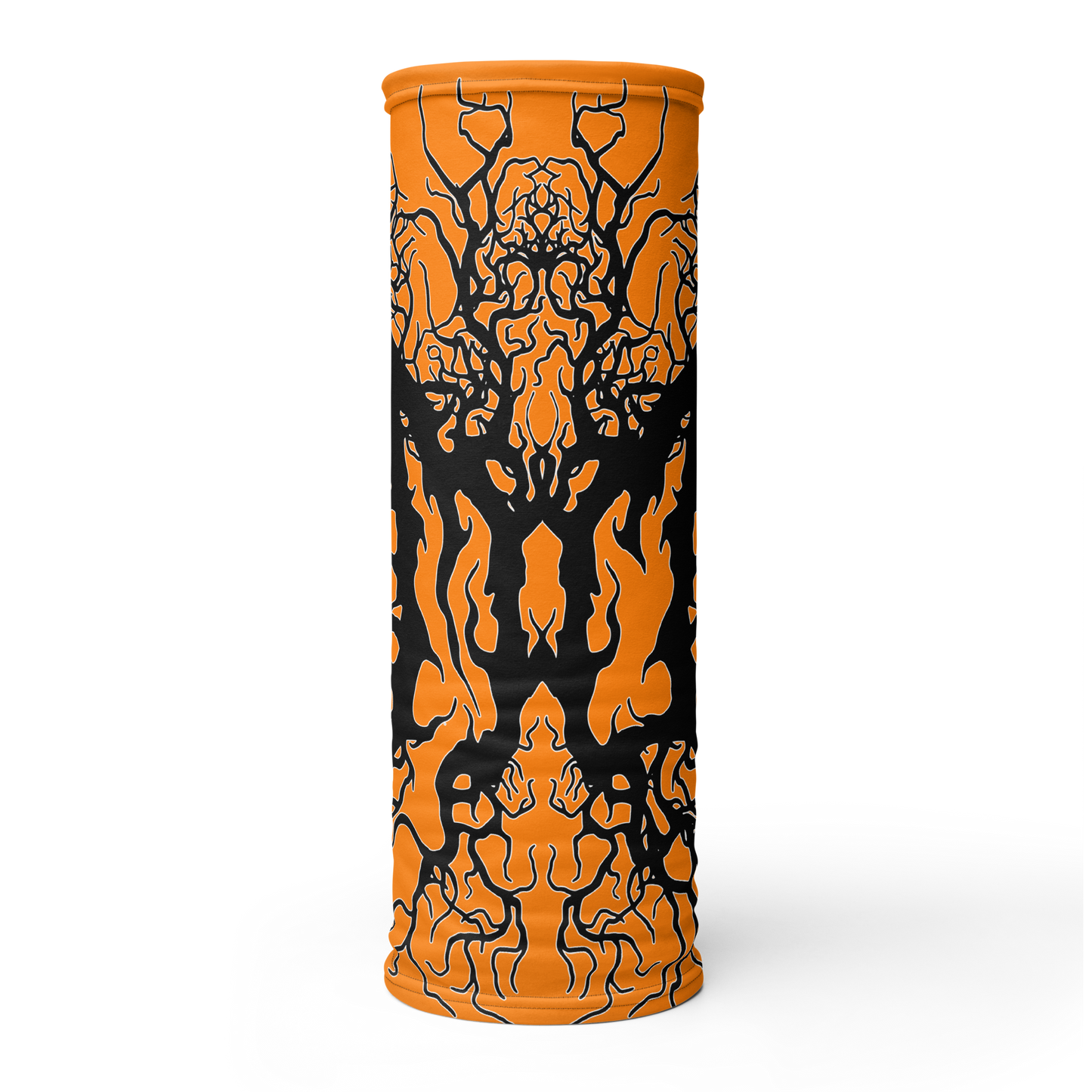 Blaze Orange Deathmetal Neck Gaiter