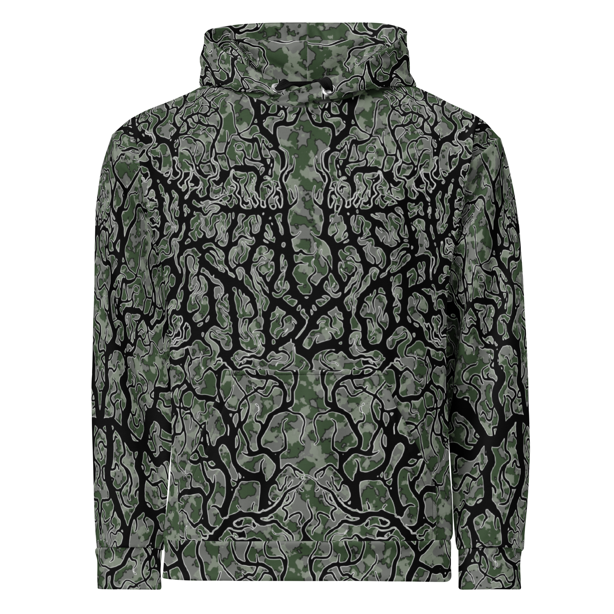 Demonic Fir Deathmetal Camo Performance Hoodie – Metalhead