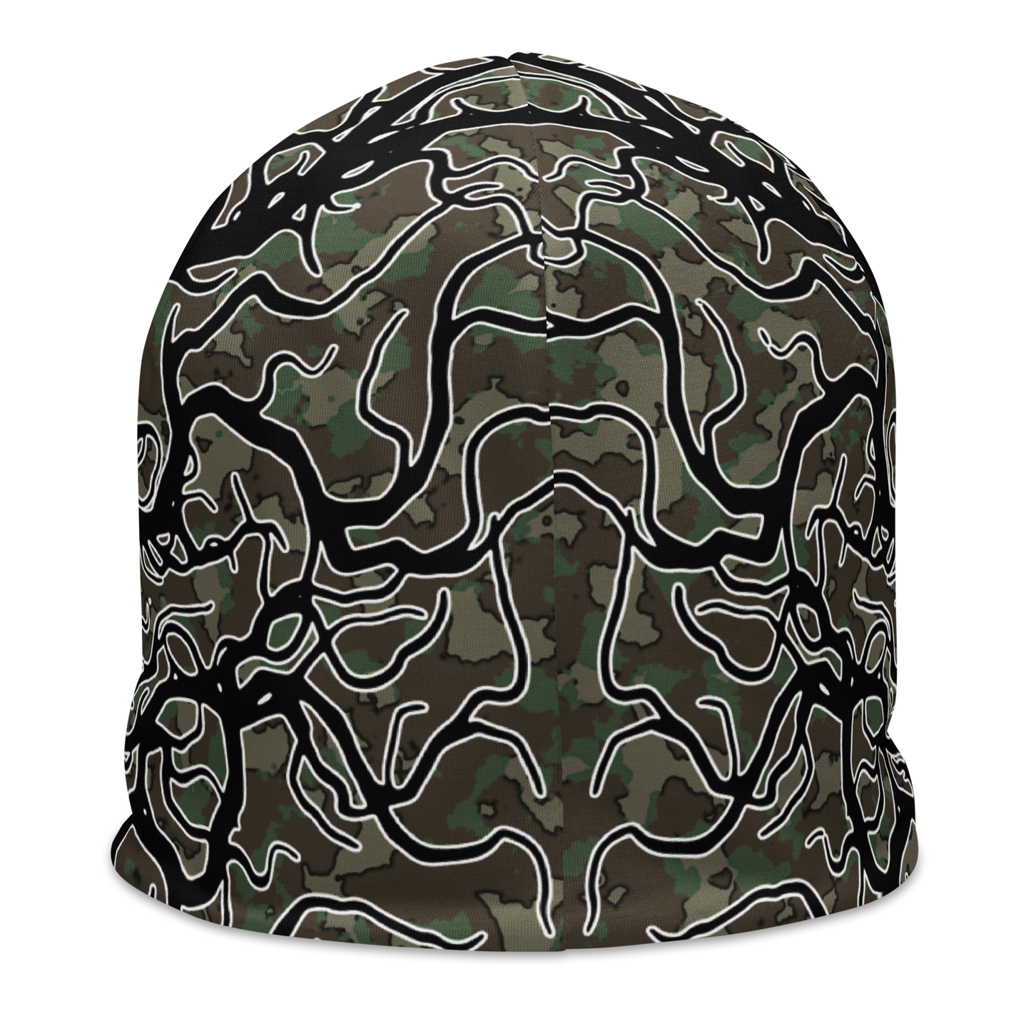 Unholy Timber Deathmetal Camo Beanie