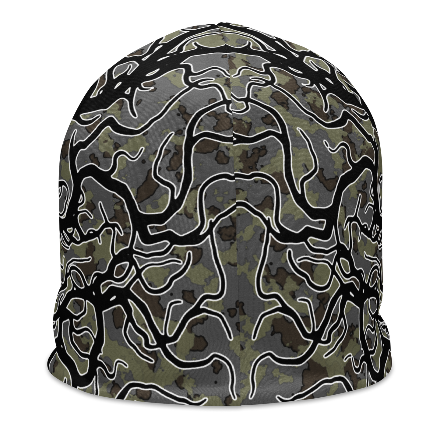 Unhallowed Ground Deathmetal Camo Beanie