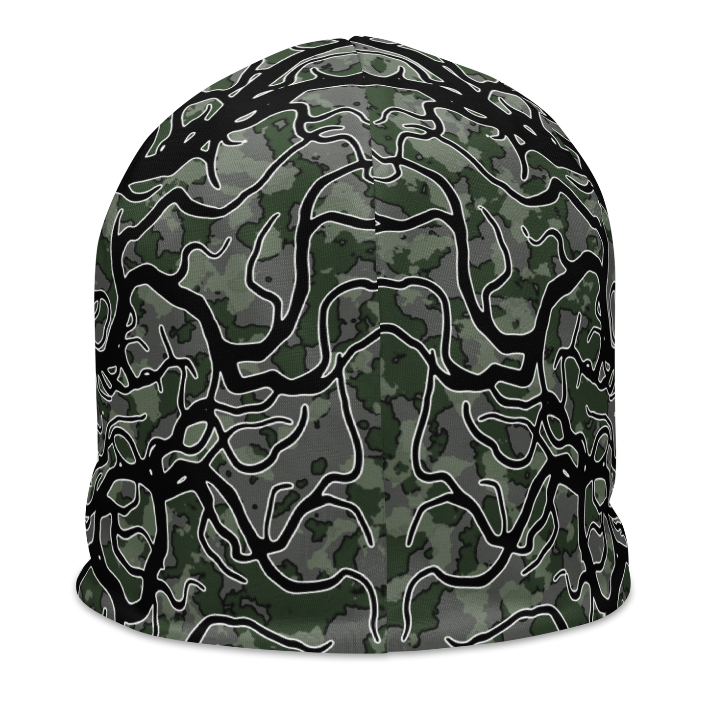 Demonic Fir Deathmetal Camo Beanie