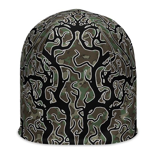 Unholy Timber Deathmetal Camo Beanie