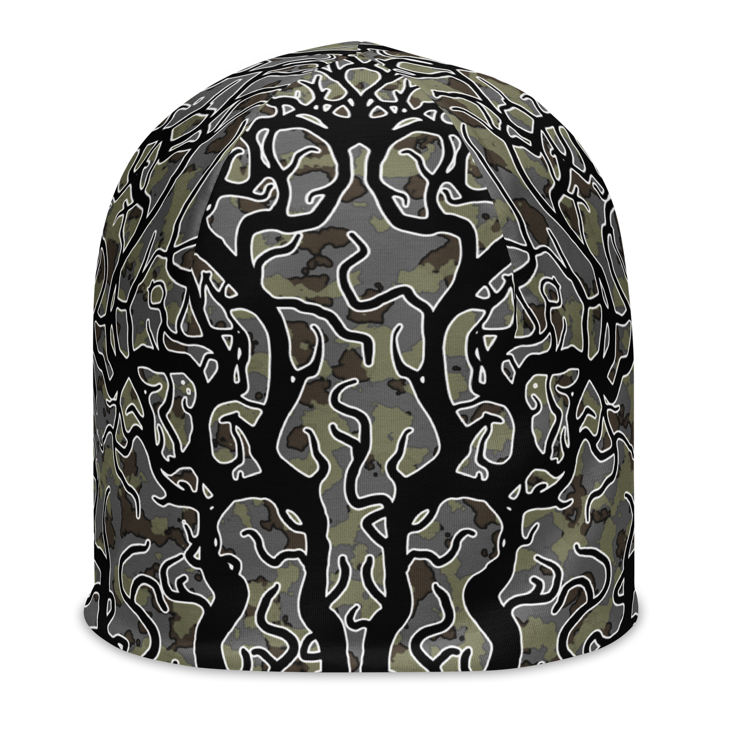 Unhallowed Ground Deathmetal Camo Beanie