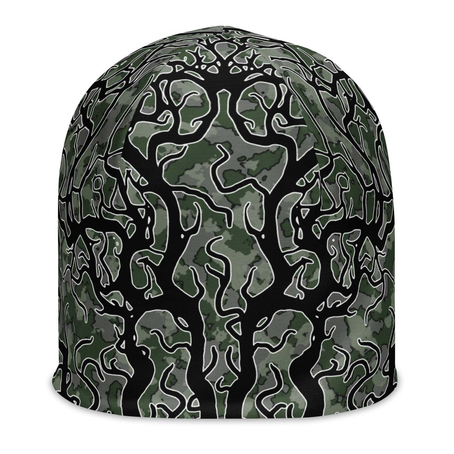 Demonic Fir Deathmetal Camo Beanie