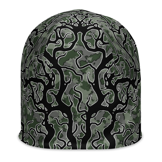 Demonic Fir Deathmetal Camo Beanie