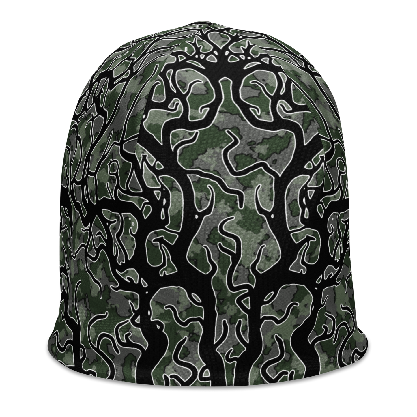 Demonic Fir Deathmetal Camo Beanie