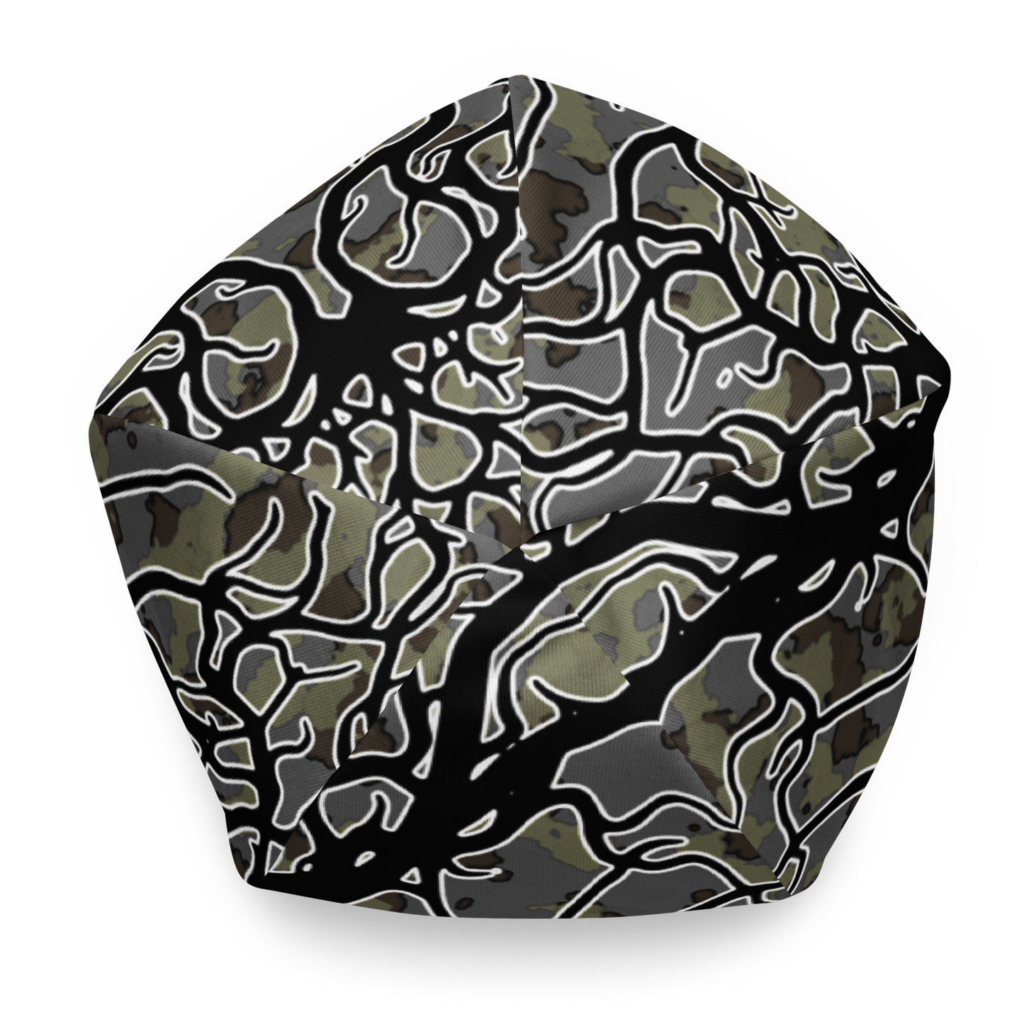 Unhallowed Ground Deathmetal Camo Beanie