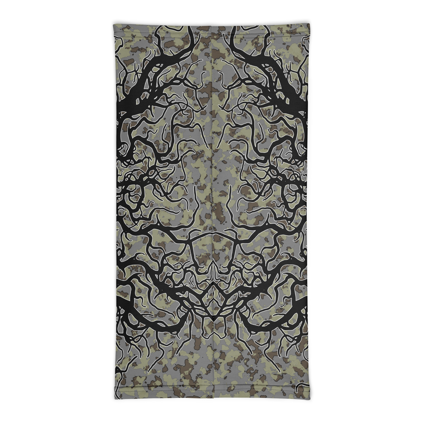 Unhallowed Ground Deathmetal Camo Neck Gaiter