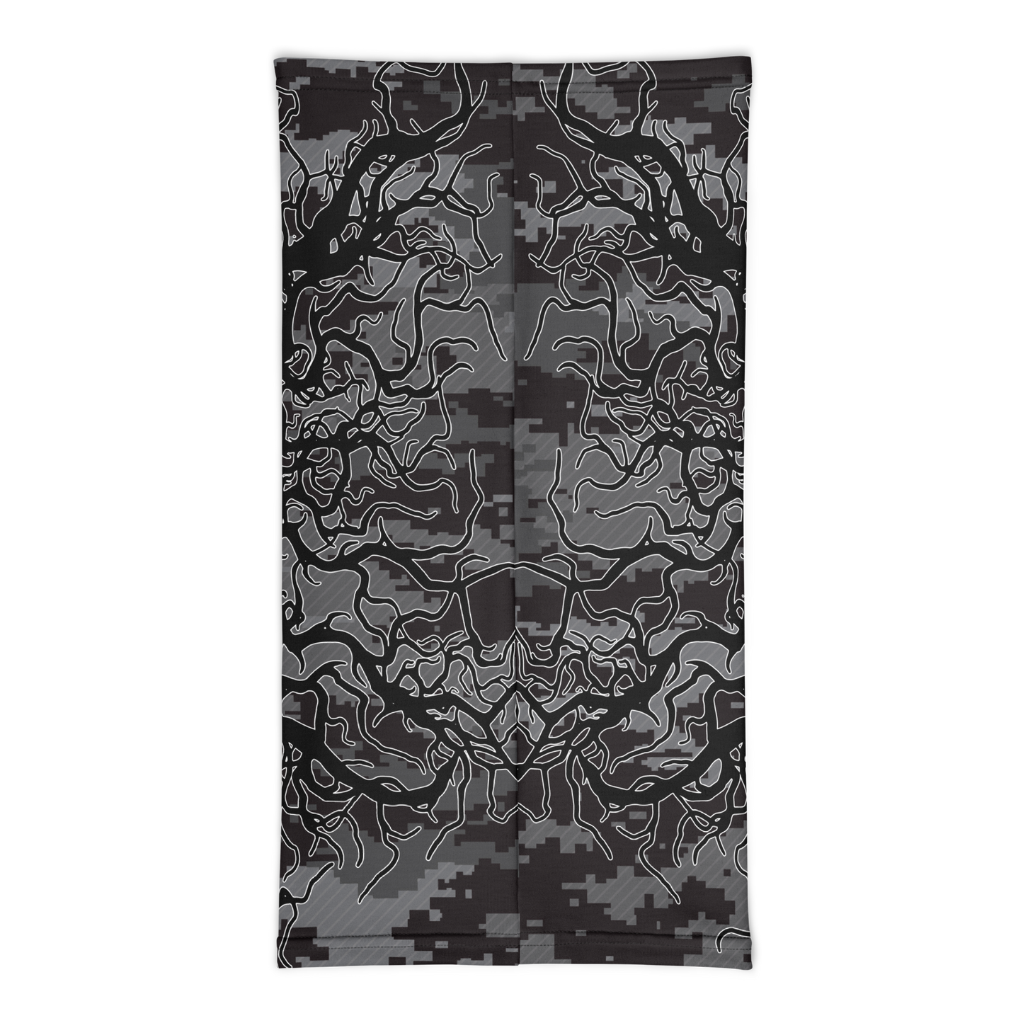 Gunmetal Deathmetal Camo Neck Gaiter