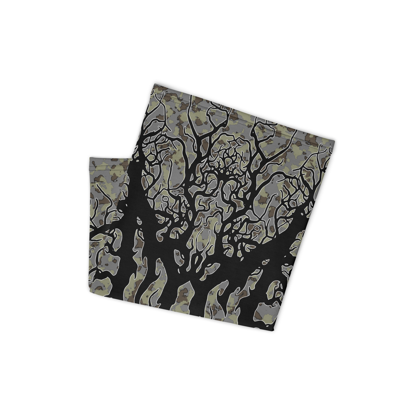 Unhallowed Ground Deathmetal Camo Neck Gaiter