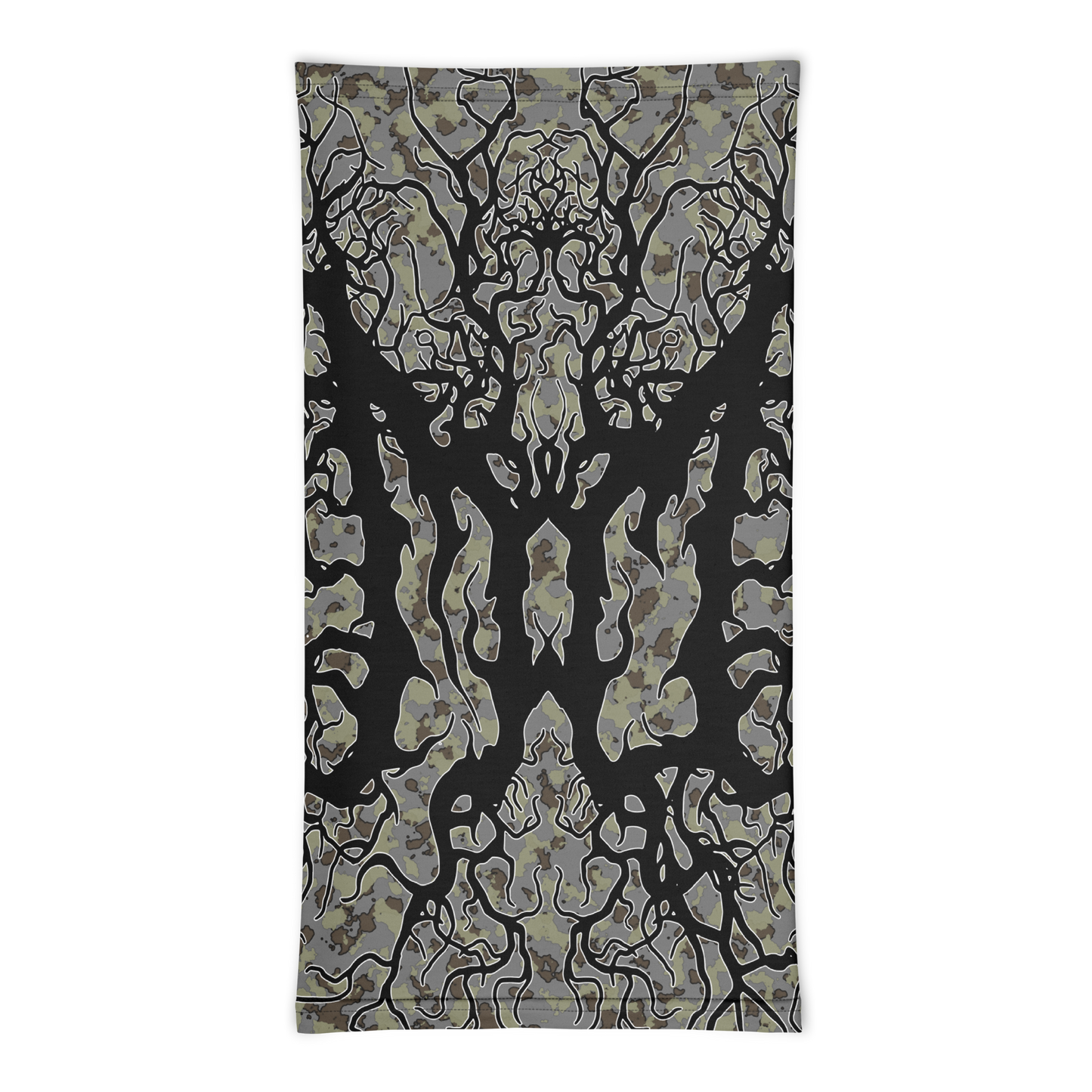 Unhallowed Ground Deathmetal Camo Neck Gaiter