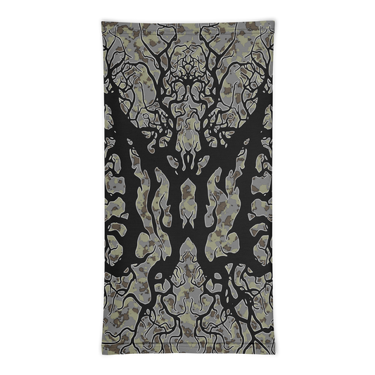 Unhallowed Ground Deathmetal Camo Neck Gaiter