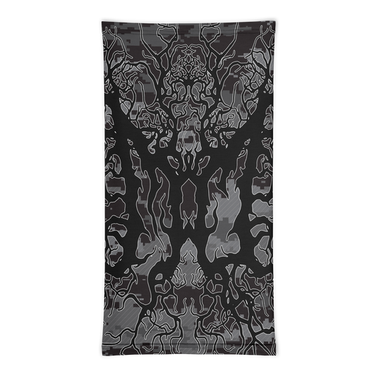 Gunmetal Deathmetal Camo Neck Gaiter