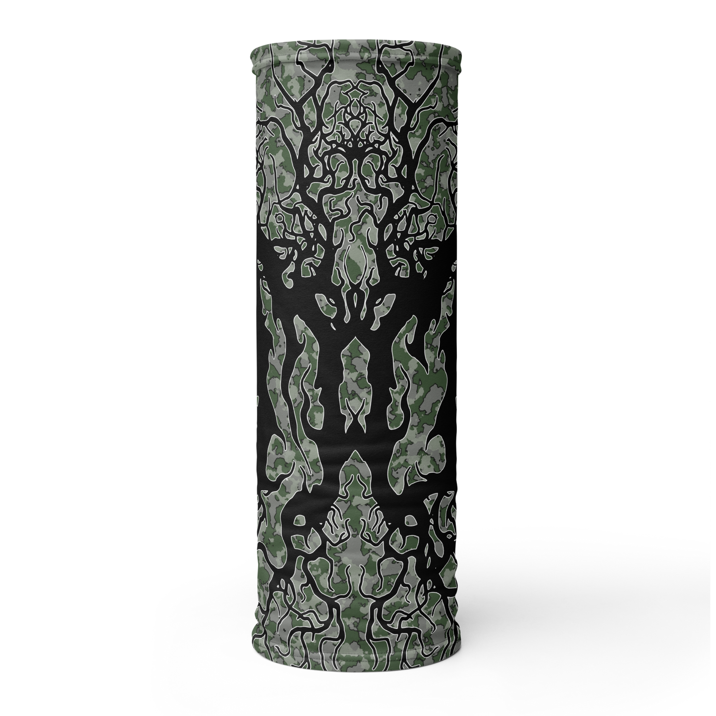 Demonic Fir Deathmetal Camo Neck Gaiter