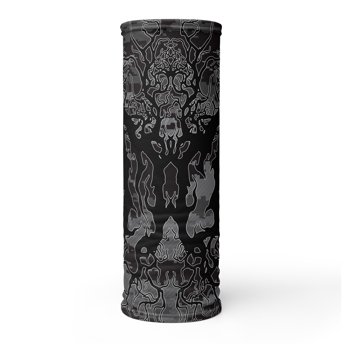 Gunmetal Deathmetal Camo Neck Gaiter