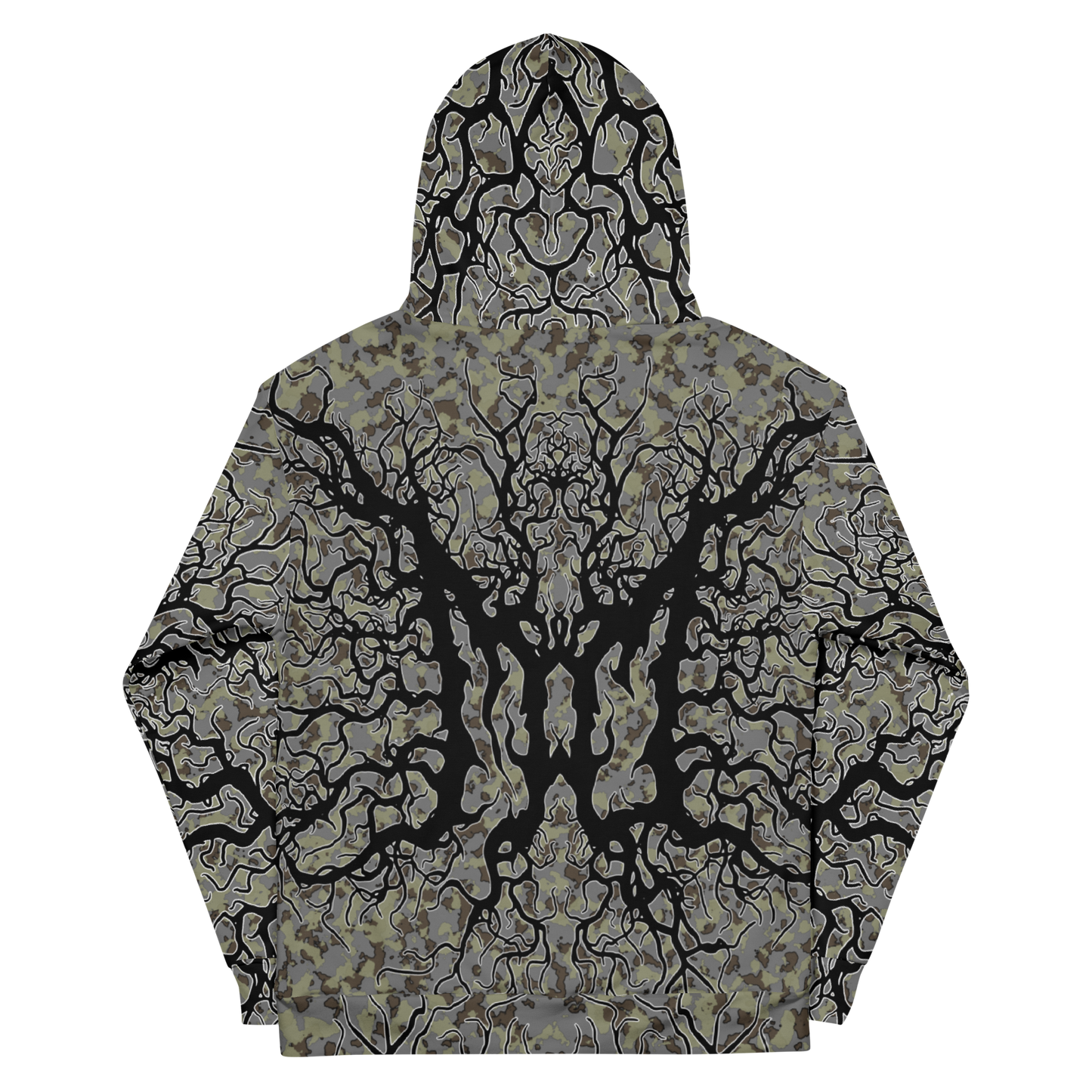 Unhallowed Ground Deathmetal Camo Performance Hoodie