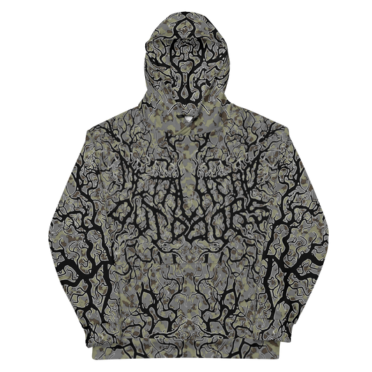 Unhallowed Ground Deathmetal Camo Performance Hoodie