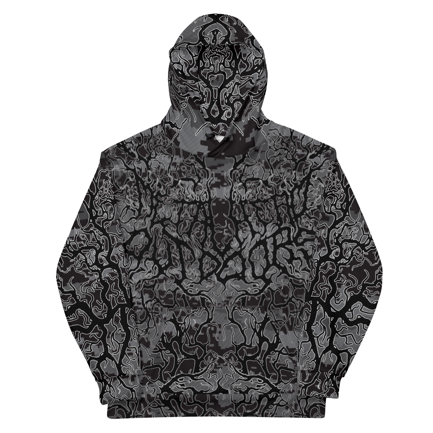 Gunmetal Deathmetal Camo Performance Hoodie