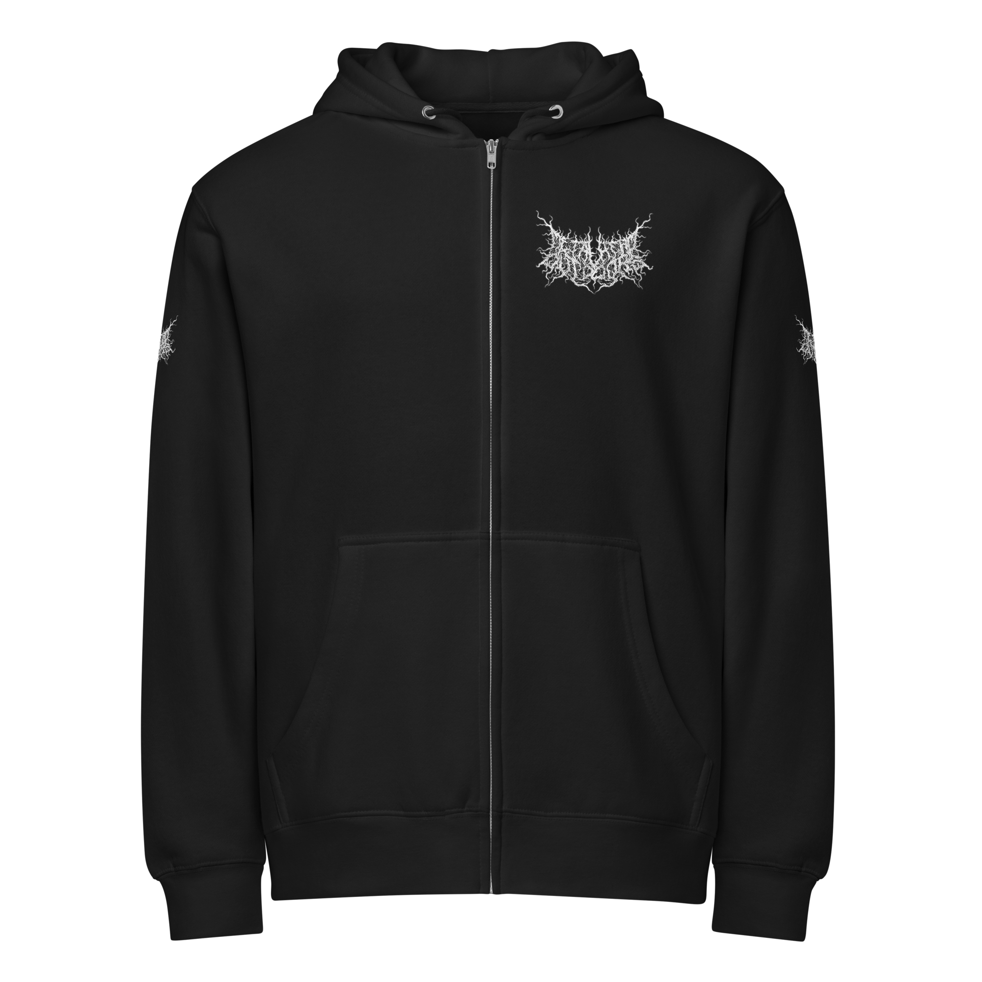 Alligator Gar: Gasp of the Damned - Premium Zip Up Hoodie