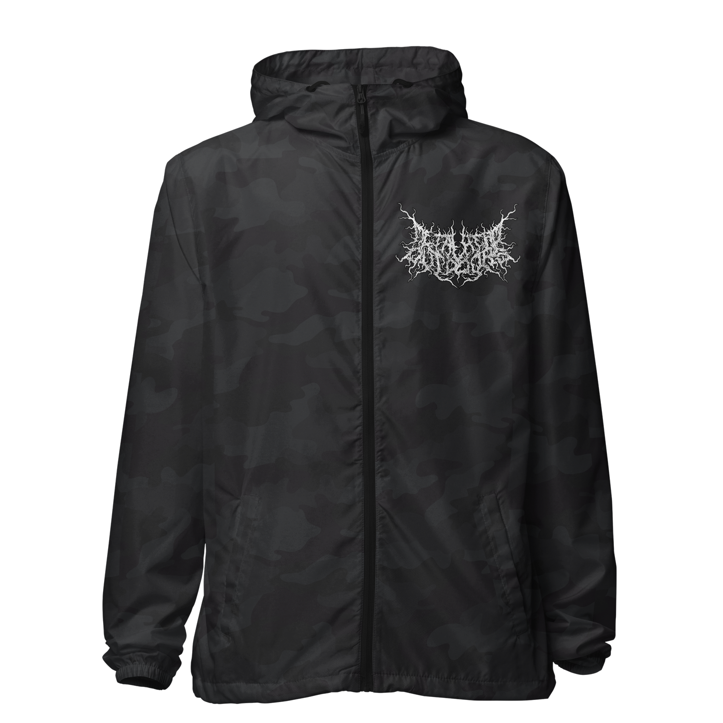 Alligator Gar: Gasp of the Damned - Zip Up Unisex Windbreaker Alligator Gar: Gasp of the Damned - Zip Up Unisex Windbreaker