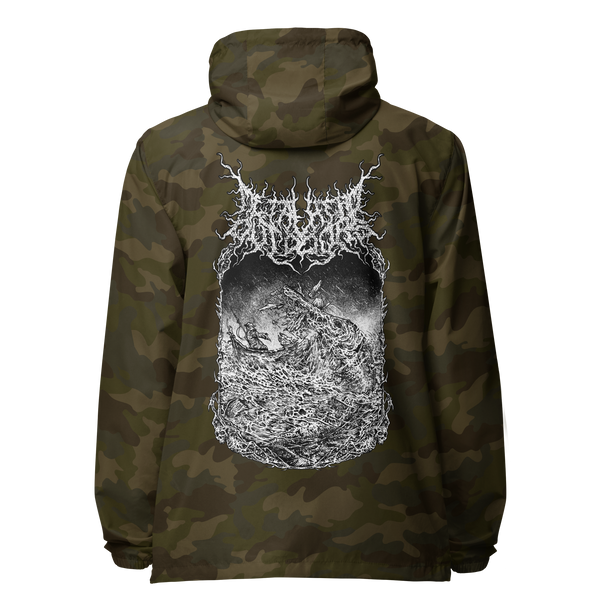 Alligator Gar: Gasp of the Damned - Zip Up Unisex Windbreaker