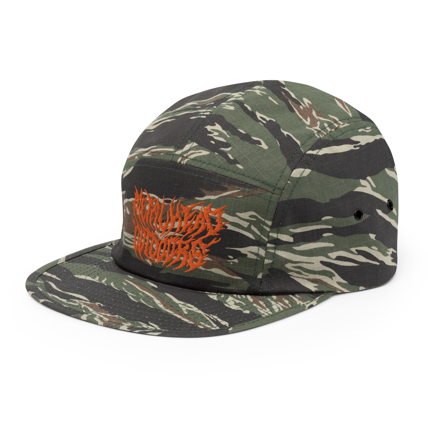 Tiger Stripe Five Panel Cap