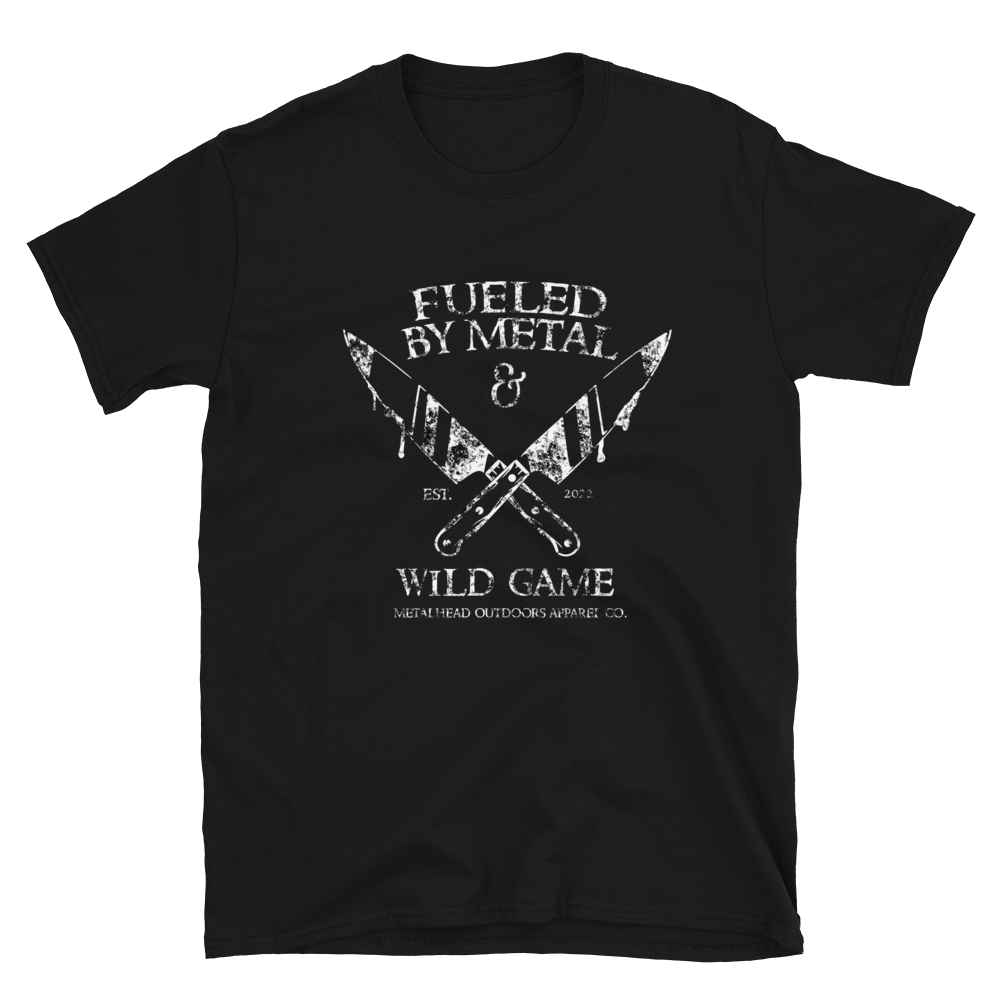 Fueled by Metal and Wild Game Men's T-shirt