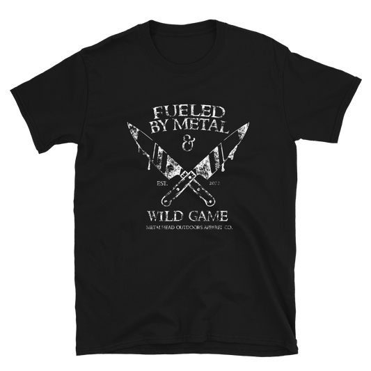 Fueled by Metal and Wild Game Men's T-shirt